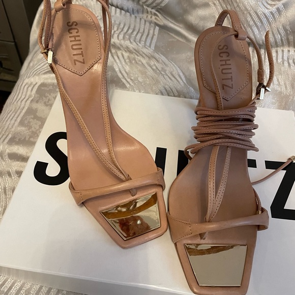 Schutz Sandal Heels - Picture 7 of 8
